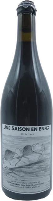 photos du vin les Champs Libres Une Saison en Enfer 2021