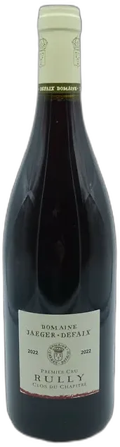 photo du vin Domaine Jaeger-Defaix Rully 1er Cru Clos du Chapitre 2022
