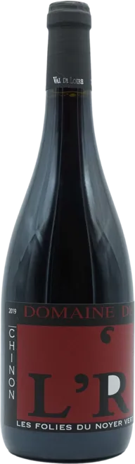 photo du vin Domaine de l’r Chinon les Folies du Noyer Vert 2019
