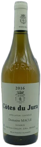 image du vin Domaine Macle Côte du Jura Assemblage 2016