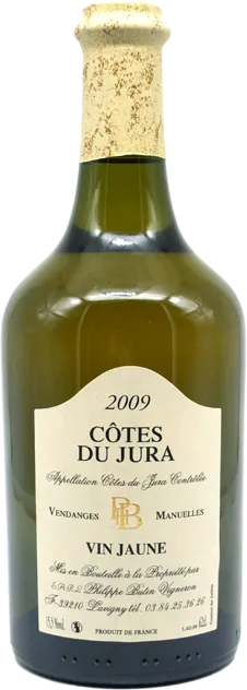 image du vin Domaine Philippe Butin Côtes du Jura Vin Jaune 2009 Clavelin