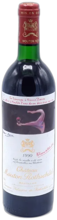 photo du vin Mouton Rothschild 1990