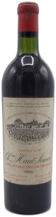 photo du vin Haut Simard 1950