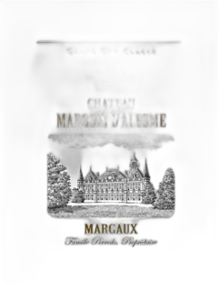 photo du vin Marquis d’Alesme Becker 2016 Margaux