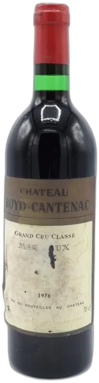 photos du vin Boyd Cantenac 1976 Grand Cru Classé Margaux
