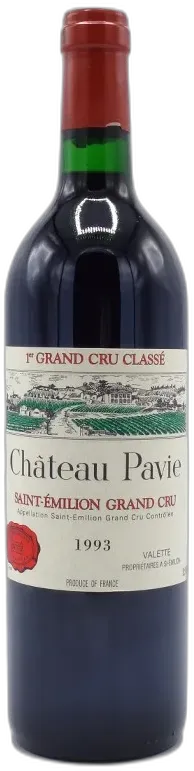 image du vin Château Pavie 1993