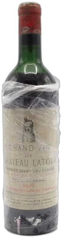 illustration du vin Château Latour 1956 1er Grand Cru Classé en 1855