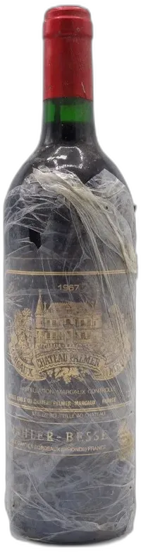 aperçu du vin Palmer 1967 Margaux 3 Eme Grand Cru Classé