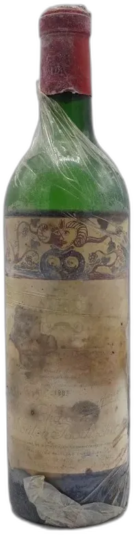 photo du vin Mouton Rothschild 1968