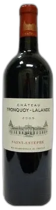 image du vin Tronquoy Lalande Saint Estephe 2012