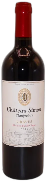photo du vin Chateau Simon Graves l’Empreinte 2022