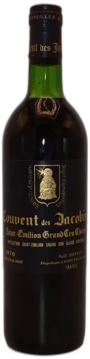 image du vin Château Clos des Jacobins Saint Emilion Grand Cru Classé 1976