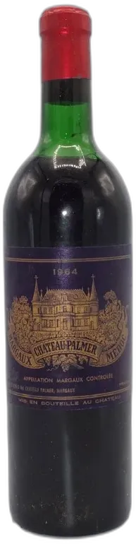 illustration du vin Palmer 1964 Margaux 3 Eme Grand Cru Classé