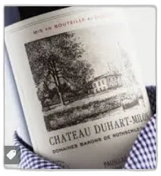 photo du vin Duhart Millon Pauillac 4eme Grand Cru Classé 2021