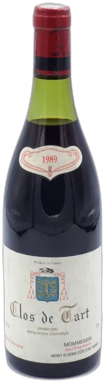 photo du vin Clos de Tart 1989