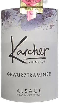 photo du vin Gewurztraminer Karcher