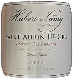 photo du vin st-Aubin 1er Cru Rouge 2023 Derrière Chez Edouard Hubert Lamy