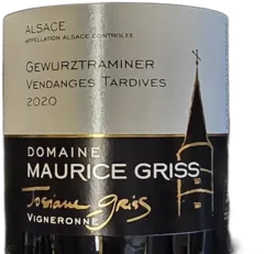 illustration du vin Gewurztraminer Vendanges Tardives Josiane Griss