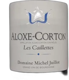 vue du vin Aloxe-Corton 2023 Rouge les Caillettes Michel Juillot