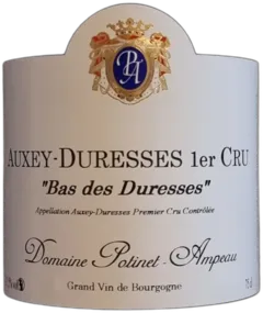 photo du vin Auxey-Duresses 1er Cru Rouge 2014 Bas des Duresses Potinet-Ampeau