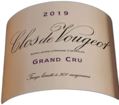 photo du vin Bio Clos-de-Vougeot Grand Cru 2019 Rouge la Vougeraie Magnum