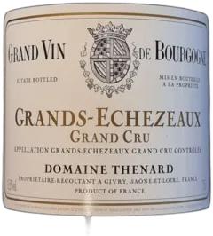 capture du vin Grands-Échezeaux Grand Cru Thénard