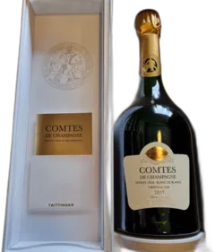 vue du vin Champagne 2011 Brut Comtes de Champagne Taittinger en