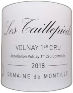 photo du vin Bio Volnay 1er Cru 2018 Rouge Taillepieds de Montille