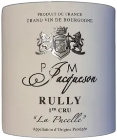 vue du vin Rully 1er Cru 2023 Blanc la Pucelle Jacqueson