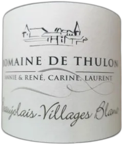 photo du vin Beaujolais-Villages 2023 Blanc Thulon