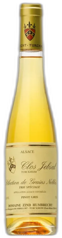 photo du vin Pinot Gris Clos Jebsal Sélection de Grains Nobles Trie Spéciale 2009 375 ml