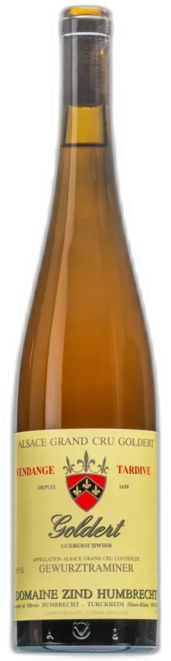 capture du vin Gewurztraminer Grand Cru Goldert Vendange Tardive