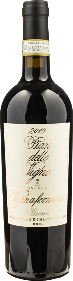 vue du vin Pian Delle Vigne Brunello di Montalcino Riserva Vignaferrovia 2019