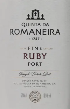 photo du vin Quinta da Romaneira Fine Ruby Port nv