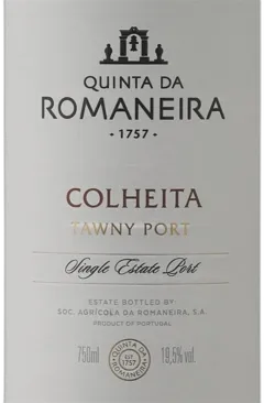 photo du vin Quinta da Romaneira Colheita Tawny Port 2009
