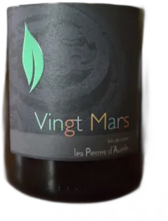 illustration du vin Vingt Mars Touraine Blanc les Pierres d’Aurèle