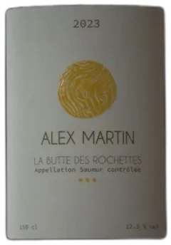 photo du vin la Butte des Rochettes Saumur Blanc Alex Martin