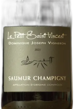 image du vin le Petit st Vincent Saumur Champigny Dominique Joseph
