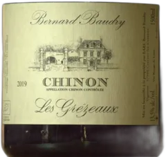 photo du vin les Grézeaux Chinon Rouge Domaine Baudry