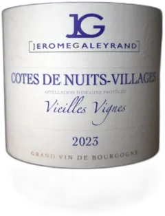 photos du vin Cotes de Nuits Villages Vieilles Vignes Galeyrand