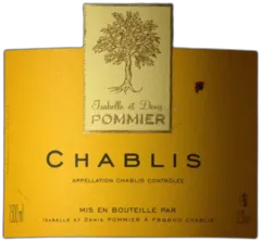 image du vin Chablis Domaine Pommier