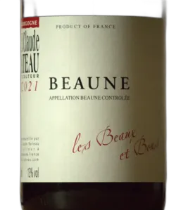 vue du vin Beaune Rouge les Beaux et Bons jc Rateau