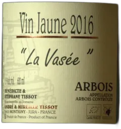 photo du vin Vin Jaune la Vasée 2016 Tissot