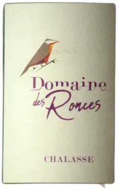 image du vin Chalasse Côtes du Jura Domaine des Ronces