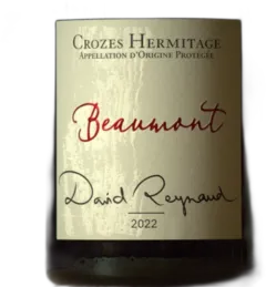 photos du vin Crozes-Hermitage Beaumont David Reynaud