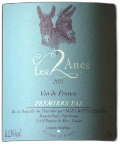 photo du vin Premiers Pas Vdf les 2 Ânes
