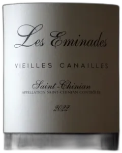 illustration du vin Vieilles Canailles Saint Chinian Rouge les Éminades