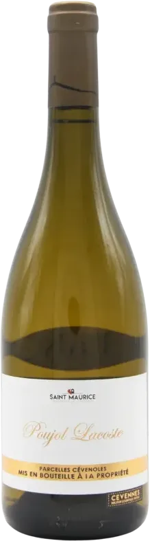 photos du vin Cévennes Blanc Poujol Lacoste 2023 Cave Saint-Maurice