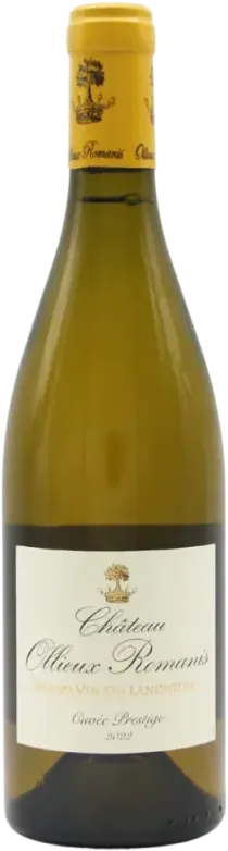 illustration du vin Corbières Blanc Cuvée Prestige 2022 Château Ollieux Romanis