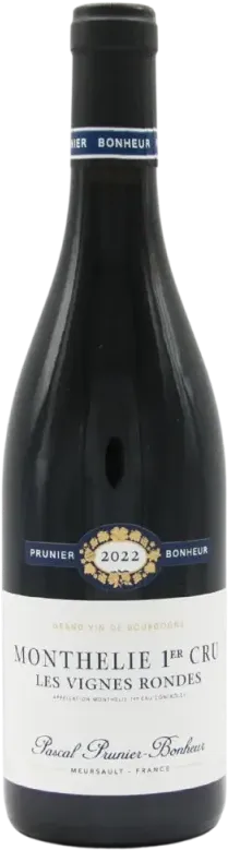 photos du vin Monthélie 1er Cru les Vignes Rondes 2022 Pascal Prunier-Bonheur